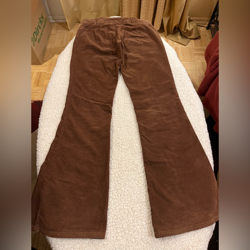 Urban Outfitters BDG corduroy flare bootcut pants. Side zipper. Brown. W29 / L32 - Picture 3 of 15